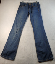 Seven7 Bootcut Jeans Womens Size 27 Blue Denim Cotton 5-Pockets Design Pull On - £10.80 GBP