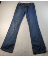 Seven7 Bootcut Jeans Womens Size 27 Blue Denim Cotton 5-Pockets Design P... - £10.76 GBP