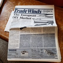 RARE Trade Winds Weekly From Taiwan Channel A Newspaper 1988 European DI... - £15.12 GBP