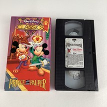 Walt Disney Mini Classics VHS Tape The Prince And The Pauper Vintage Mickey - $14.80