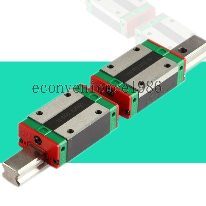 2 pcs EGR20-500mm  Linear rail &amp; 4 pcs EGH20CA Block Bearing - $114.37