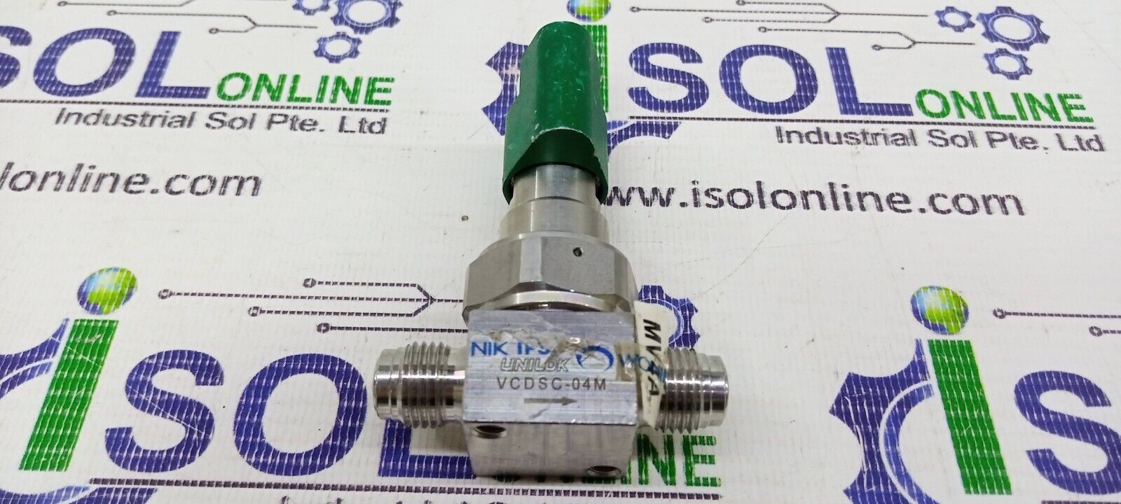Unilok VCDSC-04M Low Pressure Diaphragm Valve VCDS Series 316L-EP 1/4-10K (Max) Item image 2