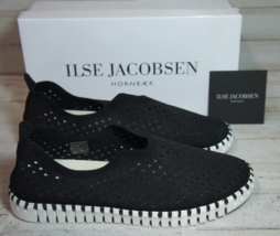 Ilse Jacobsen Hornbaek Black Tulip 139 Slip On Shoes w Box Women Size 9 US 40 EU - £28.51 GBP