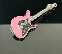 Guitar ribbon PINK hair clip - €8,74 EUR