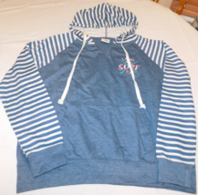 Worldwide Sportswear Long Sleeve Hoodie Sweat Shirt Size Long Beach CA Surf - $18.01