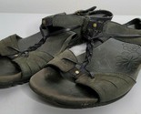 MERRELL Womens Size 7 Braided Black Slip On Strappy Sandals Shoes - $29.99