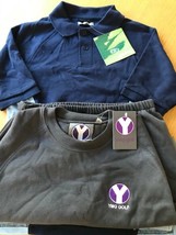 SALE Masters YMG Junior Golf Fleece and Polo Shirt. Boys Size Small - $13.69