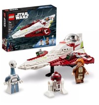 LEGO Star Wars Obi-Wan Kenobi&#39;S Jedi Starfighter 75333 Building Toy Set - £16.20 GBP