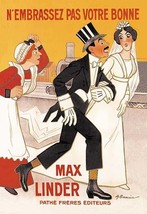 Max Linder &quot;Don&#39;t Embarrass your Bride&quot; 20 x 30 Poster - £20.52 GBP