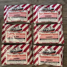 Fisherman Friend Sugar Free Cherry Flavor 25g pack of 6 bags Stock In USA - £15.44 GBP