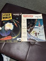 Lot Of 2 Old Science Fiction Mags Other Worlds &amp; Galaxy - £7.75 GBP
