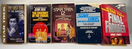 Lot of Various 5 Star Trek Paperback Books The Lost Era, 12, The Next Generation - £15.63 GBP