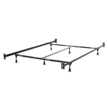 California King Steel Metal Bed Frame with Headboard and Footboard Brackets - $282.49