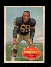 1960 Topps #58 Bill Forester Vgex Packers *X97983 - £2.66 GBP