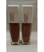 LOT OF 2 MAYBELLINE 24H SUPER STAY FOUNDATION 362 TRUFFLE 1.0oz EACH SEALED - £7.44 GBP
