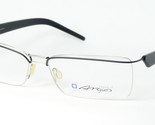 ARQUO B550 W1 407 BLACK /SILVER EYEGLASSES GLASSES FRAME 56-15-135mm Italy - $155.04