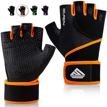 Workout Gloves Gym Gloves Weight Lifting Gloves For Men Women With Full Palm Pad - £44.05 GBP