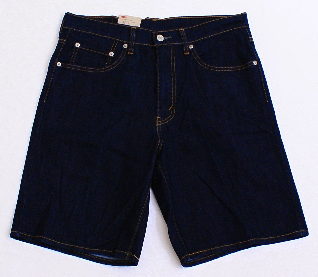 Levi Strauss 550 Relaxed Dark Blue Denim Shorts Levi&#39;s Men&#39;s NWT - $37.49