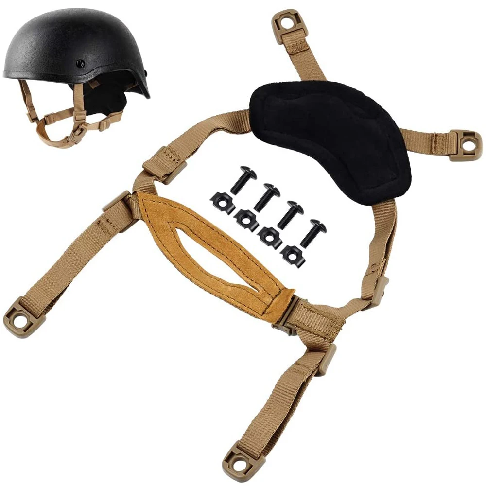  Helmet General Suspension X-Nape Adjustable Strap Helmet Accessory for  Climbin - £133.10 GBP