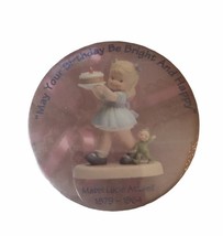 Mabel Lucy Attwell “May Your Birthday Be Bright And Happy” 1879-1964 Pin... - $2.87