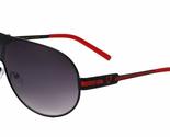 Khan Indy - One Piece Shield Sunglasses (Smoke Black Red) - $10.73