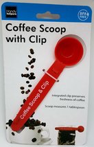 Coffee Scoop with Bag Clip in Red - £5.27 GBP