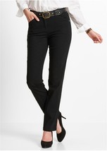 BP Black Elasticated Trousers UK 24 Plus (bp132) - $28.70
