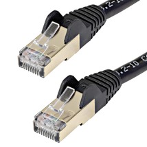 StarTech.com 6ft CAT6a Ethernet Cable - 10 Gigabit Shielded Snagless RJ45 100W P - £20.47 GBP