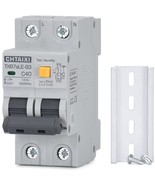Ground Fault Circuit Breaker, 40 Amp 120V Ac Din Rail Mount Residual Cur... - €28,11 EUR