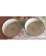 2 Noritake Selene Fruit Dessert Pair Of Bowls 4-5/8” Ivory China Perfect - $285.89 MXN