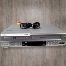 Sanyo DVD VCR VHS Combo DVW-6100 4 Head Hi-Fi Player No Remote WORKS - £27.52 GBP