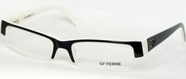 Gf Ferre FF15201 Black / White Eyeglasses Glasses Frame FF152 50-16-135mm - £47.88 GBP