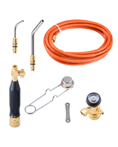 VEVOR Air Acetylene Torch Kit, Acetylene Gas Welding Tool with 149'' Hose - $74.99