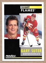 1991-92 Pinnacle #11 Gary Suter Calgary Flames - £1.52 GBP