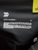 All In Motion Women's Medium Brush Sculpt Corded High Rise Leggings Black  image 6