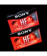 Sony HF 90 Minute Blank Audio Cassettes Tapes High Fidelity Normal Bias ... - £10.11 GBP