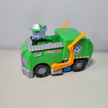 PAW Patrol Rockys Recycle Truck Vehicle With Collectible Figure Spin Master - $12.97