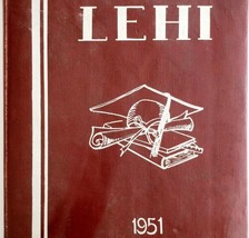 Lehi Lynn English High School Yearbook 1951 Massachusetts Antique SHC BKBX10 - £46.85 GBP