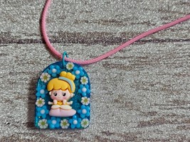 Glass Slipper Princess Charm Bundle, including resin charm, necklace, mi... - $15.00