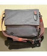 Outdoor Products Convertible Bag Gray Nylon Ripstop Utility Crossbody Belt - $29.74