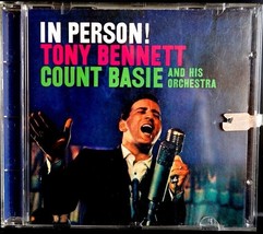 Tony Bennett In Person With Count Basie Orchestra Cd 24kt Gold Vg - £26.57 GBP