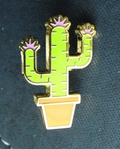 Potted Cactus Desert Usa United States Pin 1 Inch - £4.51 GBP