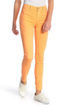 J BRAND Womens Pants Skinny Mid Rise Stylish Peachy Orange Size 26W JB001383 - £55.49 GBP