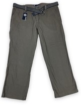 Weatherproof belted Pants Stretch Water Repellent 40x30 Olive NEW w/tags - $19.79
