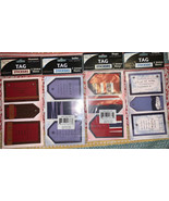 TAG Journal Scrapbook Stickers! memories Smiles, Hope And Frosty 4 packs - $185.88 MXN