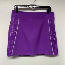 Adidas Womens Purple White Clima Cool Tennis Skort Skirt Attached Shorts 4 Small - £22.15 GBP