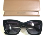 Burberry Sunglasses B4372-U MARIANNE 3001/8G Thick Rim Black Gold Spello... - $168.08