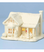 Lenox Mistletoe Park Village 3PC Starter Set 2025 Lit House &amp; Mini Figur... - $123.65