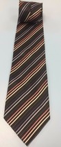Giorgio Brutini Men’s Neck Tie Multi Color Striped Pattern  - £4.66 GBP