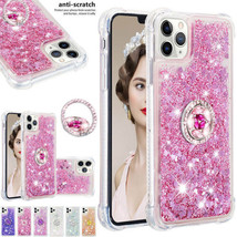For iPhone 15 14 13 Pro Max Soft Glitter hard back hard Silicon case - £36.53 GBP